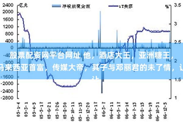 股票配资网平台网址 他，酒店大王，亚洲糖王，马来西亚首富，传媒大帝，其子与邓丽君的未了情，让