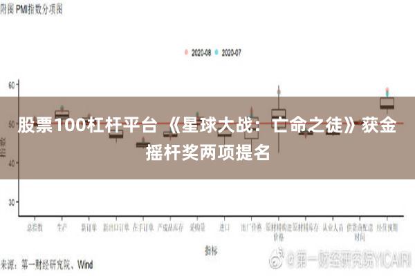 股票100杠杆平台 《星球大战：亡命之徒》获金摇杆奖两项提名